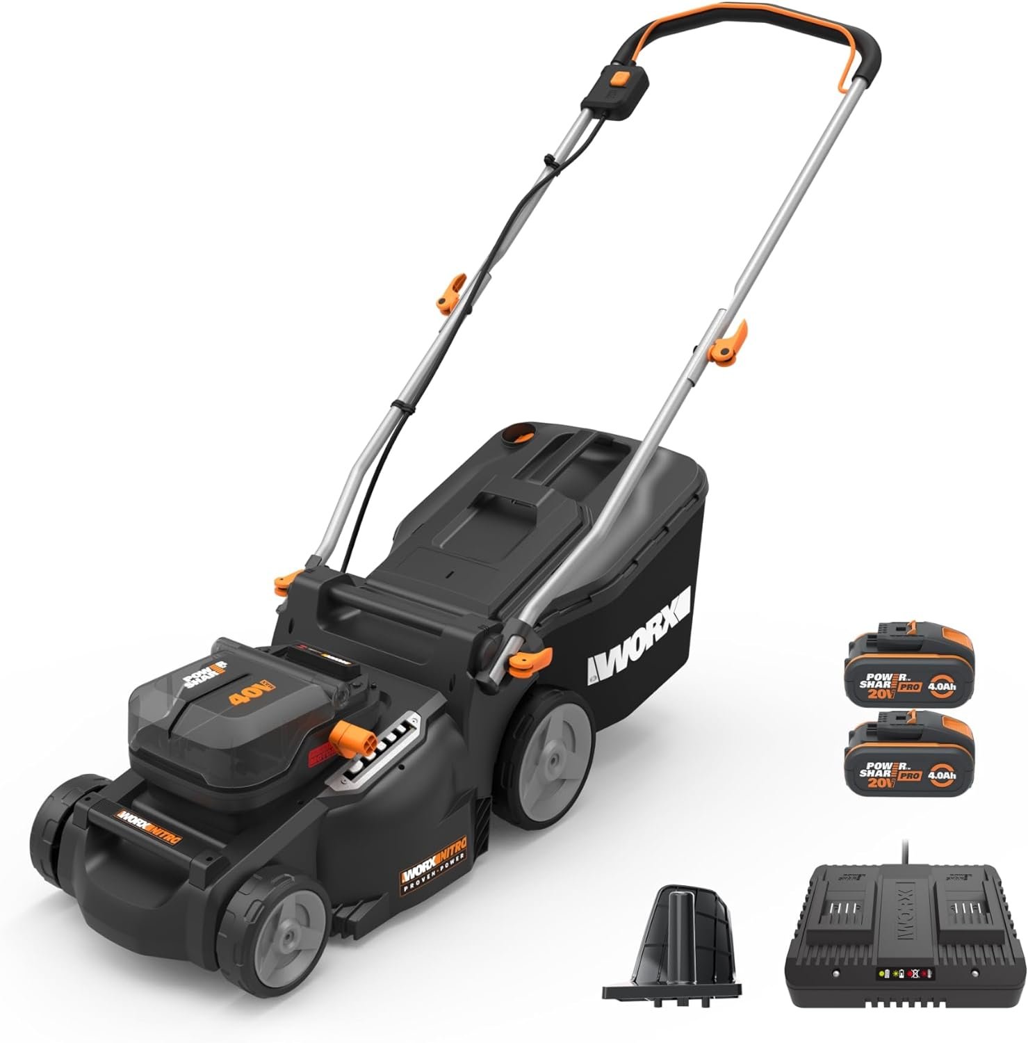 Tondeuse sur batterie 600m² WORX Wg737e.1 20 V