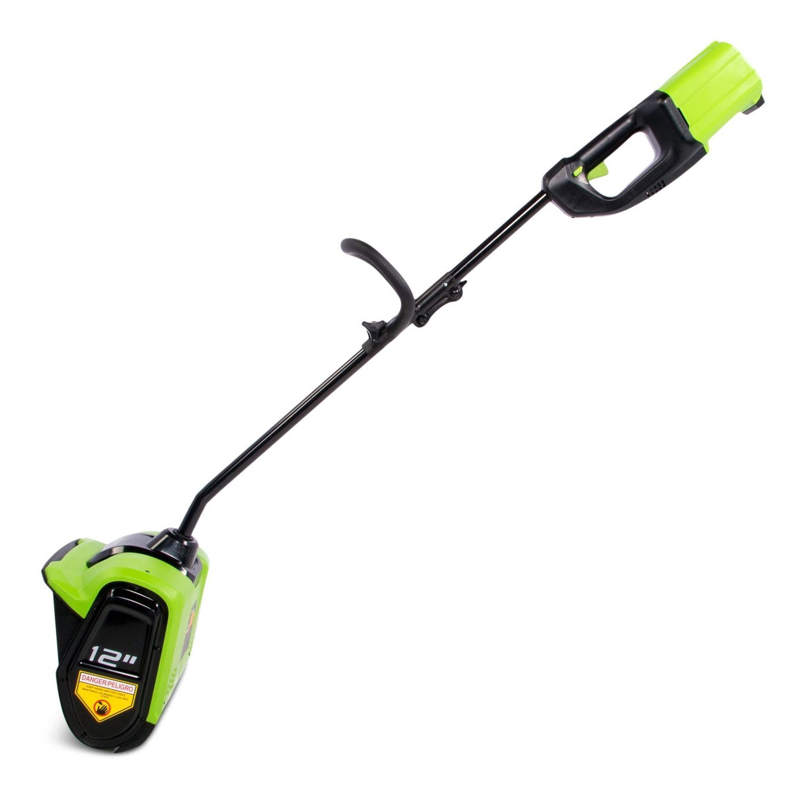 Pelle à neige électrique Greenworks, 12 po batterie 2,0 Ah et chargeur inclus